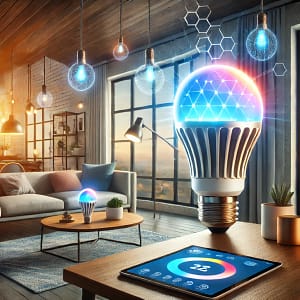 Focos Inteligentes para lograr el ambiente ideal en tu hogar.